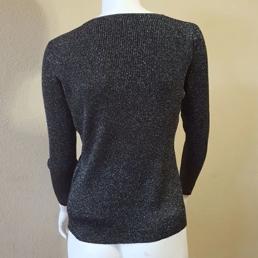 Petite Sophisticate Cardigan Size M - Picture 4 of 7